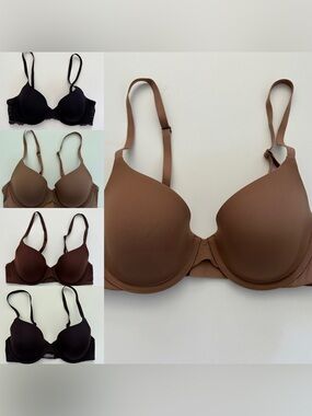 Gap 5-Pack T-Shirt Bras – Size 34B – Excellent Condition